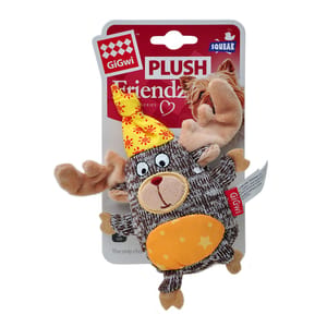 GiGwi GiGwi Plush Friendz中小型犬系列 玩偶貓馬鹿 正面圖