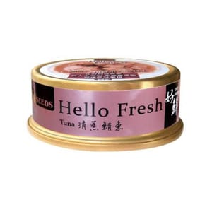 SEEDS SEEDS 貓罐頭 Hello Fresh好鮮燉湯 清蒸鲔⿂ 50g 50g  正面圖