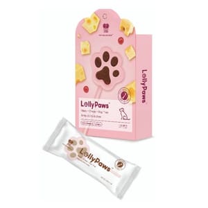 NATURA NATURA NOURISH Lolly-Paws芝⼠⽜⾁棒 蔓越莓 正面圖