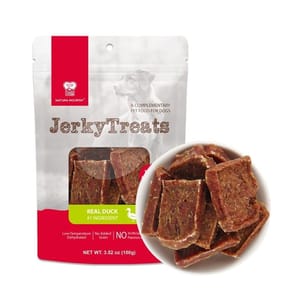 NATURA NATURA NOURISH JerkyTreats全天然低溫烘乾 鴨肉塊 100g 100g 正面圖