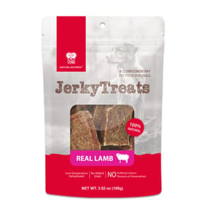 NATURA NATURA NOURISH JerkyTreats全天然低溫烘乾 羊肉塊 100g 100g  正面圖