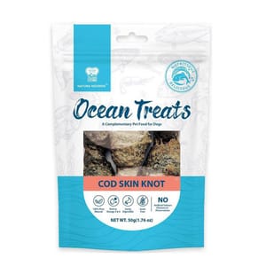 NATURA NATURA NOURISH Ocean Treats 深海鱈魚皮雞肉結骨 50g 50g 正面圖