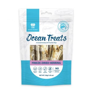 NATURA NATURA NOURISH Ocean Treats 鯡魚乾 30g 30g  正面圖