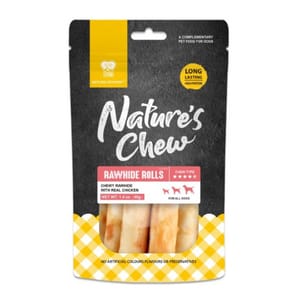 NATURA NATURA NOURISH Nature's Chew 雞肉牛皮卷 40g 40g 正面圖