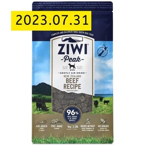 ZiwiPeak ZiwiPeak 狗糧 風乾牛肉配方 Beef 2.5kg 5kg 正面圖