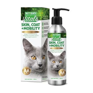 Nutreats Nutreats 紐滋寵 貓用美毛魚油 200ml 200ml 貓用 正面圖