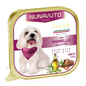 NUNAVUTO NUNAVUTO 狗罐頭 鋁製餐盒 特級羊肉 100g 100g 正面圖