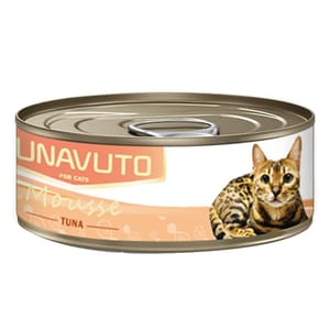 NUNAVUTO NUNAVUTO 貓罐頭 慕斯系列 吞拿魚 60g 60g 正面圖
