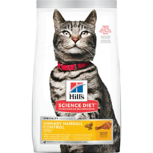 Hills Hills 貓糧 成貓泌尿道健康及去毛球配方 200g 200g 正面圖