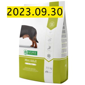 Nature's Nature's Protection 狗糧 小型成犬配方 雞+魚 Mini Adult 7.5kg 5kg 正面圖