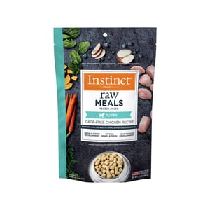 Instinct Instinct 狗糧 幼犬糧 無穀物凍乾生肉主食糧 走地雞肉 9.5oz 5oz  正面圖