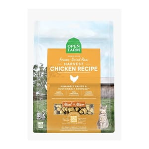 Open Open Farm 凍乾生肉貓糧 走地雞 9oz 9oz 正面圖
