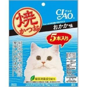 CIAO CIAO 貓零食 日本烤鰹魚條 木魚味 5條入 正面圖