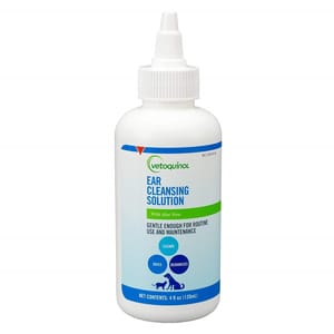 Vetoquinol Vetoquinol 抗菌防敏蘆薈洗耳水 4oz 4oz 貓犬用 正面圖