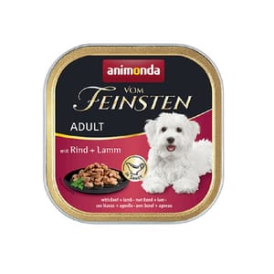 Animonda Animonda Vom Feinsten 無穀物成犬主食罐 牛肉+羊肉 150g 150g  正面圖