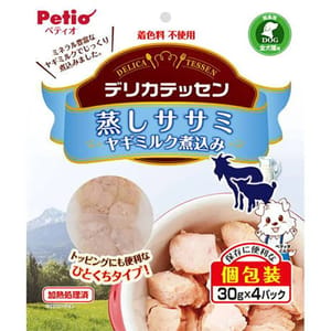 Petio Petio 狗零食 山羊奶燉雞柳肉 30gx4包 30g 正面圖