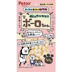 Petio Petio 日本產 狗零食 乳酸菌小饅頭餅乾 腸胃健康配方 40g 40g 正面圖