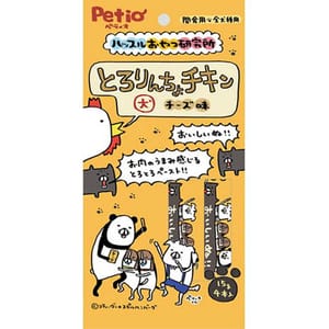 Petio Petio 狗零食 水分補充雞肉肉醬 芝士味 15gx4本 15g 正面圖
