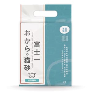 富士一 富士一 天然極簡米型3.0 豆腐貓砂 原味 6L - 原裝行貨 6L 正面圖