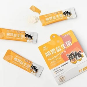 汪喵星球 汪喵星球 益生菌 DogCatStar 腸胃益生菌 山味 一組2g*3 2g 貓犬用 正面圖
