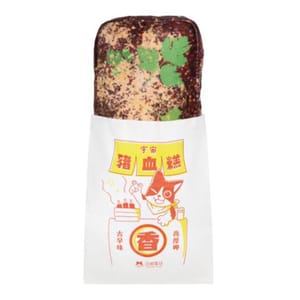 汪喵星球 汪喵星球 DogCatStar 台灣小吃貓草包 豬血糕 正面圖