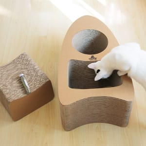 汪喵星球 汪喵星球 dogcatstar 火箭貓抓板   正面圖