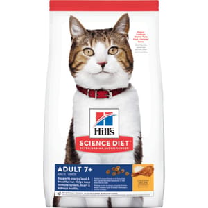 Hills Hills 貓糧 高齡貓配方 Adult 7+ 3.5kg/7lbs 5kg  正面圖