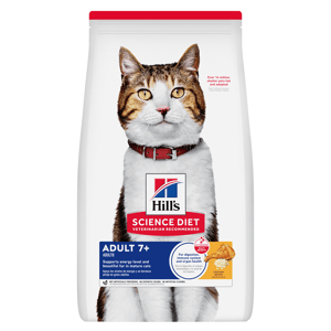Hills Hills 貓糧 高齡貓配方 Adult 7+ 3.5kg/7lbs 5kg 正面圖