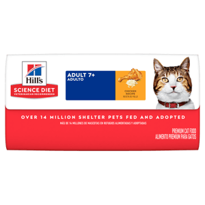 Hills Hills 貓糧 高齡貓配方 Adult 7+ 3.5kg/7lbs 5kg 背面圖
