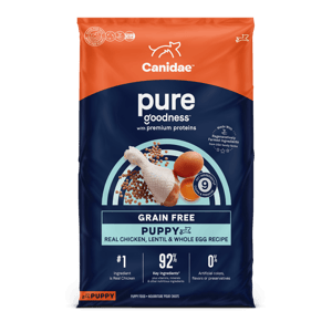 CANIDAE CANIDAE 咖比 狗糧 PURE 無穀物幼犬配方 22lb 22lb 正面圖