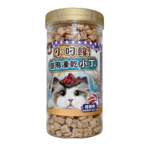 小叼饞 小叼饞 貓零食 凍乾零食 櫻桃鴨小丁 150g 150g  正面圖