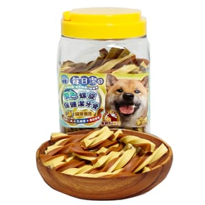 每日潔 每日潔 雙色螺旋保健潔牙骨 桶裝 腸胃養護 草飼牛+起司 800g 800g  正面圖