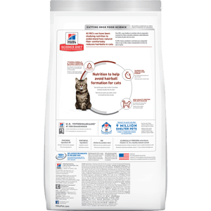 Hills Hills 貓糧 高齡貓去毛球配方 Adult 7+ Hairball Control 3.5lb 5lb 正面圖