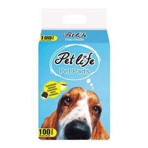 Pet Pet Life 竹炭寵 寵物尿墊 狗尿墊 狗尿片 [33x45 S碼100枚]   正面圖