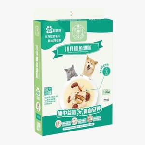 寵物養生堂 寵物養生堂 貓狗小食 鮮食包系列 川貝鰐魚雞粒 120g 120g 正面圖