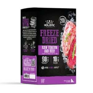 Absolute Absolute Holistic 狗糧 凍乾營養肉餅 鹿肉+牛肉 360g 360g 正面圖
