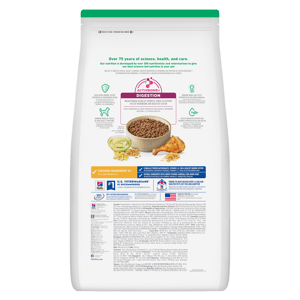 Hills Hills 狗糧 幼犬標準粒 Original Bites 3kg 3kg 背面圖