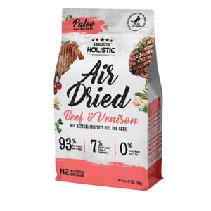 Absolute Absolute Holistic 貓糧 無穀主食糧 牛肉+鹿肉 500g 500g 正面圖