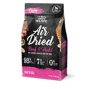 Absolute Absolute Holistic 狗糧 無穀主食糧 牛肉+長尾鱈魚 1kg 1kg 正面圖
