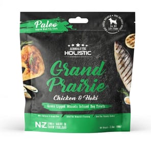 Absolute Absolute Holistic 狗糧 無穀主食糧 雞肉+長尾鱈魚 100g 100g 正面圖
