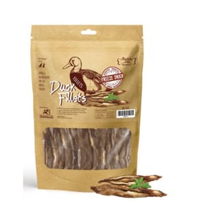 Absolute Absolute Bites 貓狗小食 原條凍乾 烟熏鴨柳 70g 70g 正面圖