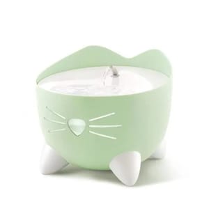 Catit Catit PiXi 貓貓飲水機 綠色 2.5L 5L  正面圖