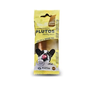 PLUTOS PLUTOS 狗小食 雞肉味芝士骨 細   正面圖