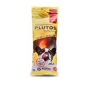 PLUTOS PLUTOS 狗小食 三文魚芝士骨 中   正面圖