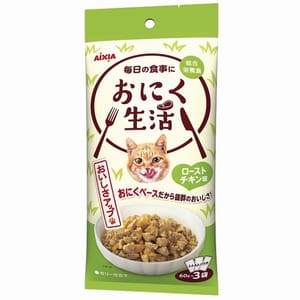 AIXIA AIXIA 愛喜雅 貓主食濕糧 肉生活系列 烤雞味 60g 正面圖