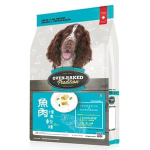 Oven Oven Baked 狗糧 慢煮軟糧系列 魚肉配方 5lb 5lb 正面圖