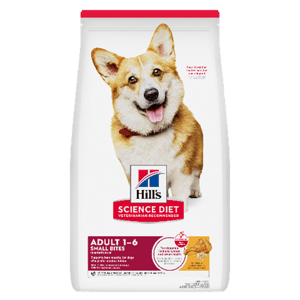 Hills Hills 狗糧 成犬細粒糧 Adult Small Bites 12kg 12kg 正面圖