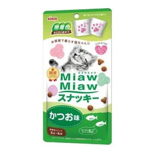 AIXIA AIXIA 愛喜雅 MiawMiaw 日本貓脆餅 鰹魚味 30g 30g  正面圖