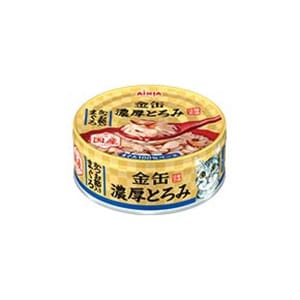 AIXIA AIXIA 愛喜雅 日本貓罐頭 金缶濃厚系列 鮪魚+柴魚味 70g 70g 正面圖