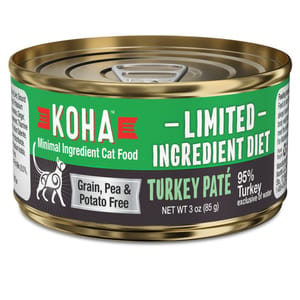 KOHA KOHA 主食貓罐頭 單一蛋白系列 火雞肉醬 3oz 3oz  正面圖